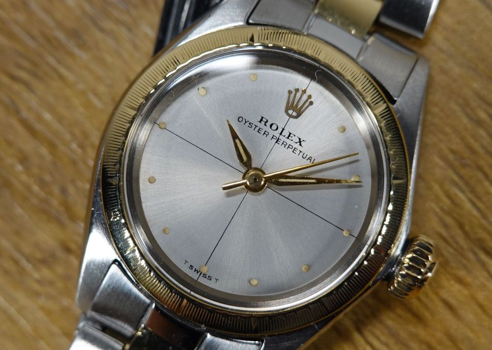 ROLEX 25 mm ZEPHYR Oyster Perpetual Lady Ref. 6621 Oysterband in Gerblinghausen