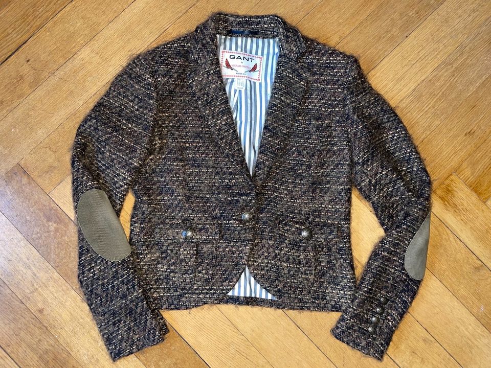 GANT taillierter Winter-Blazer aus Mohair und Wolle Größe 40 in Hamburg