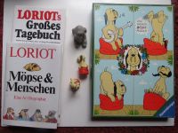 Loriot Konvolut: 2 Bücher 3 Figuren Puzzlebox Wum Wendelin Kreis Pinneberg - Uetersen Vorschau