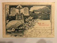 AK Alte Postkarte von Oberammergau Bayern - Wörth a. Main Vorschau