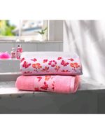 CasaMaxx 10tlg Handtuch Set mit Bordüre weiß rosa Schmetterlinge Nordrhein-Westfalen - Schloß Holte-Stukenbrock Vorschau