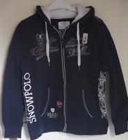 Soccx Sweatjacke Artwork Stickerei Kapuze mit Sherpa Gr. XL 42 Brandenburg - Hohen Neuendorf Vorschau