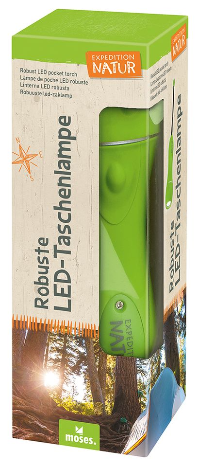 Robuste Taschenlampe Moses Expedition Natur Forschen Outdoor 9784 in Salgen