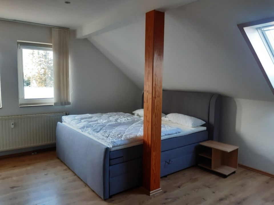 In Laußnitz Mod. 2 Zimmerwhg, voll  möbliert, verkehrsgünstig in Laußnitz