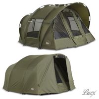 Lucx® Leopard Bivvy + Winterskin / 1-3 Mann Angelzelt + Überwurf Uetze - Uetze Eltze Vorschau