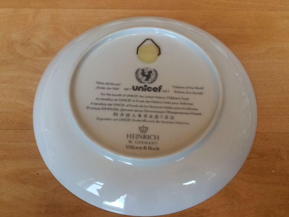 Villeroy & Boch UNICEF Kinder der Welt Sammelteller Nr. 7 in Kiel