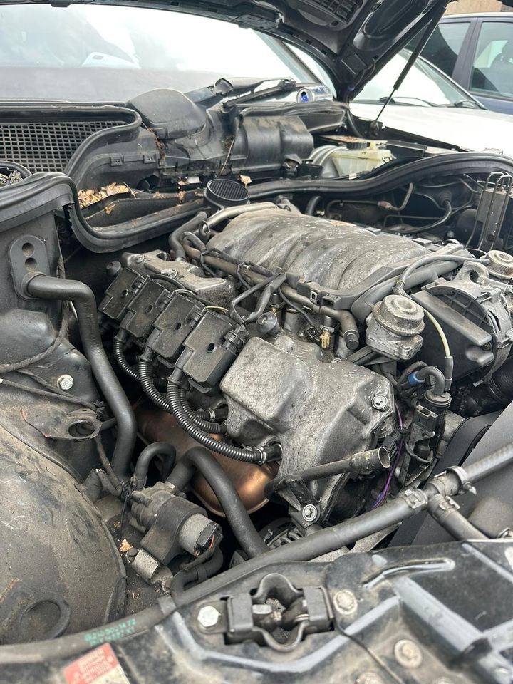 Mercedes-Benz W210 E55 CLK 55 AMG Motor Getriebe komplett M113 in Hanau