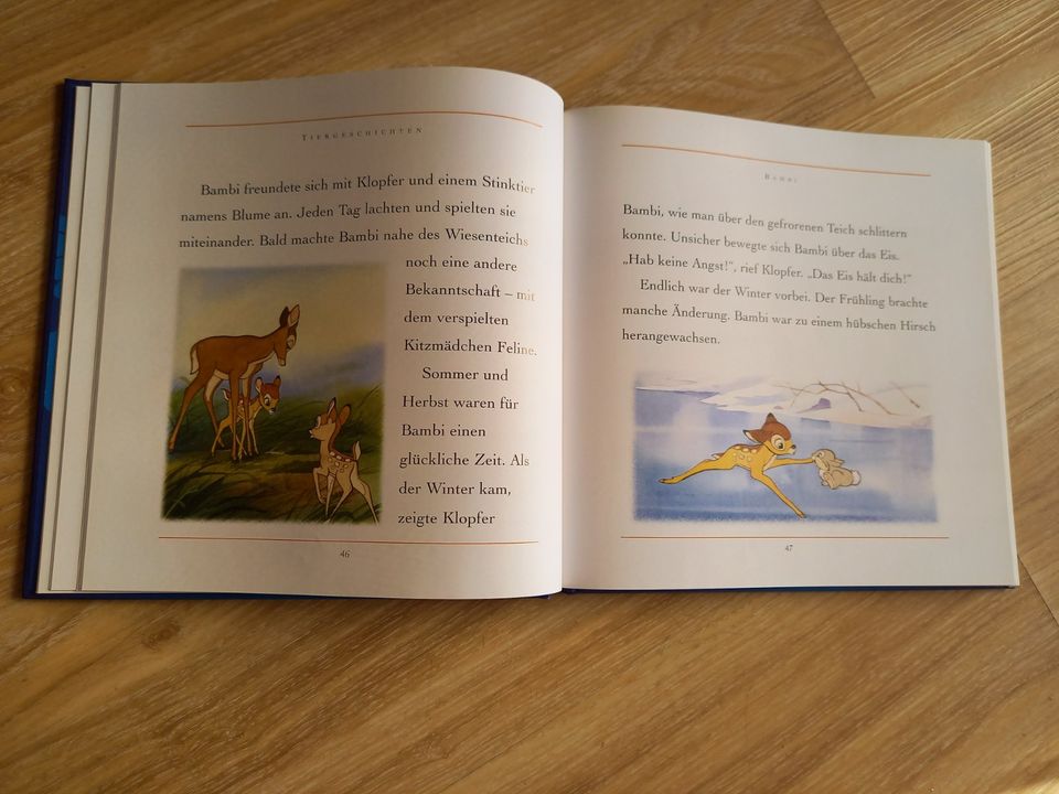 Buch Disney Tiergeschichten Dumbo, Bambi, Der König der Löwen.... in Merseburg