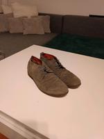 Herrenschuhe Bugatti grau Wildleder Größe 41 Niedersachsen - Clenze Vorschau