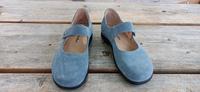 Neu Waldviertler Frau Wohle Wildleder Blau Ballerina Gr. 38 Niedersachsen - Marklohe Vorschau