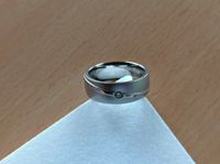 Partnerring für Damen von DOOSTI Steel mit Stein und Gravur Baden-Württemberg - Wittighausen Vorschau