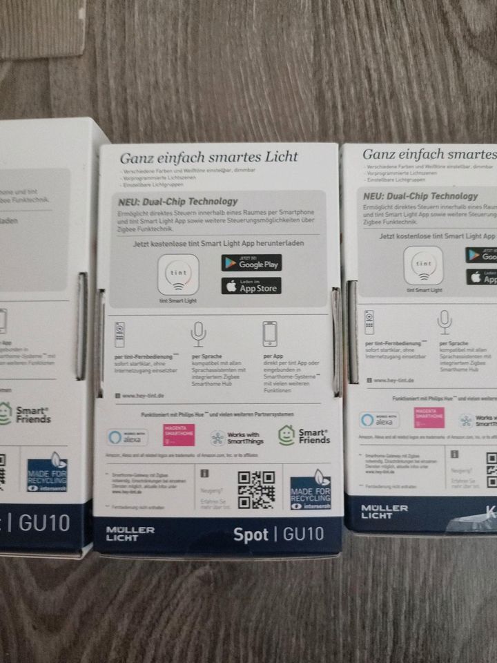 Smart Home Lampen GU 10 , E14 neu in Telgte