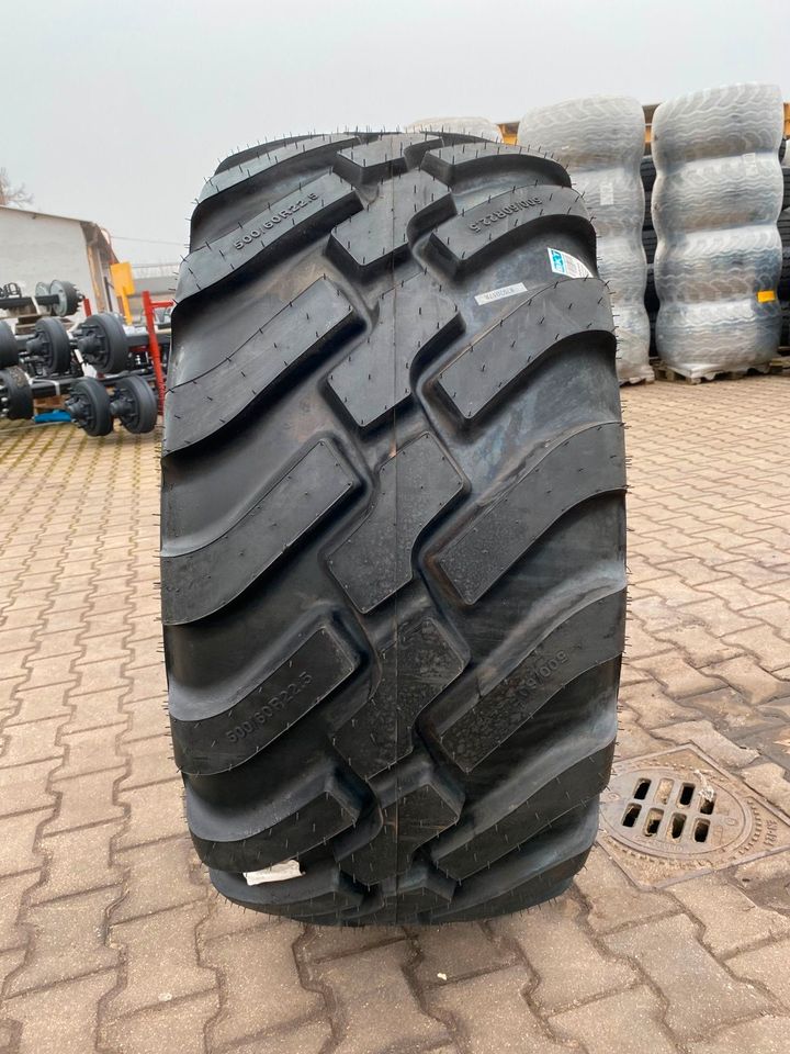 Komplettrad 500/60 R22.5 BKT FL 630 Ultra auf 10-Loch Felge ET0 in Bad Laer