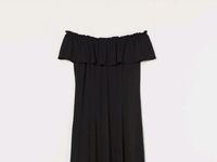 H&M ❤️ Maxikleid off shoulder CARMEN M 38 Sommerkleid schwarz Thüringen - Erfurt Vorschau