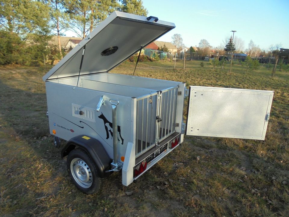 Böckmann TPV Hundeanhänger HT-EU0 Dog2 Basic 450 kg, Pkw-Anhänger in Großderschau