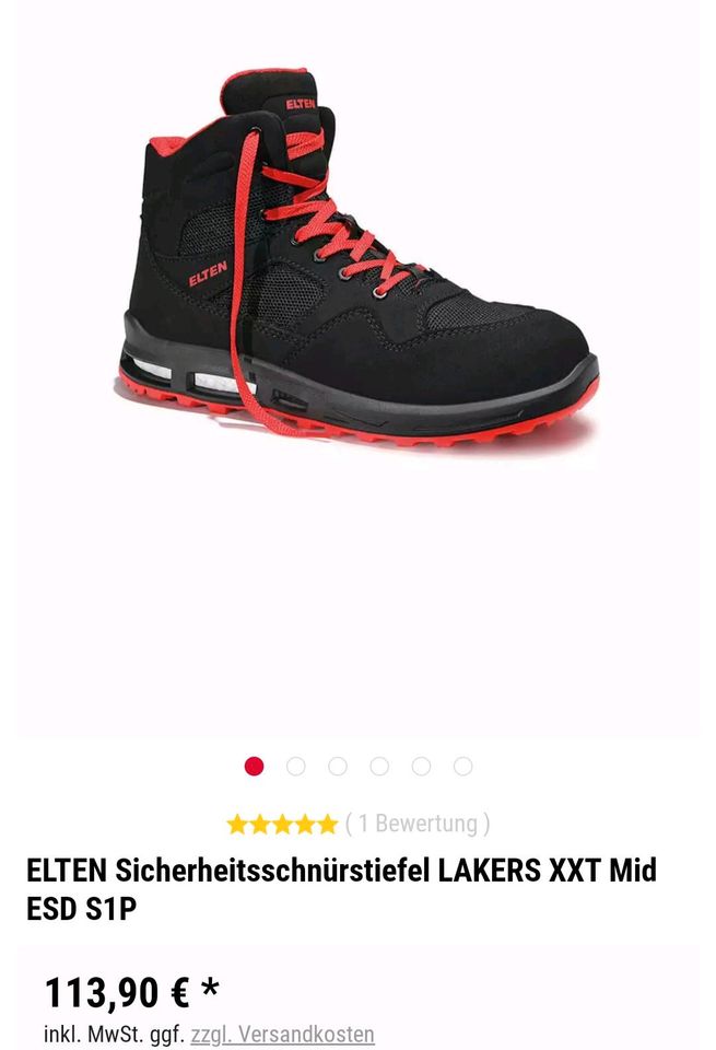 Elten Damen Sicherheit Schuhe 36 Neu in Cloppenburg