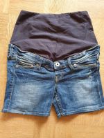 Umstandsshort Jeans in blau Größe 36 Bayern - Bruckmühl Vorschau