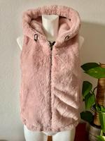 Tally Weijl Damen kuschelige Weste mit Kapuze rosa Gr. S Bayern - Siegsdorf Vorschau