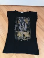 T-Shirt Shirt Damen schwarz glitzer gold Gr. 34 Bayern - Pförring Vorschau