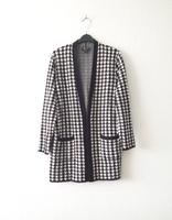 Up2Fashion Cardigan Strickjacke Größe L mit Hahnentrittmuster Bremen-Mitte - Bahnhofsvorstadt  Vorschau
