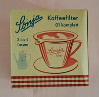 Sonja Kaffeefilter Nr. 01 Komplett - DDR Mecklenburg-Vorpommern - Kirch Jesar Vorschau