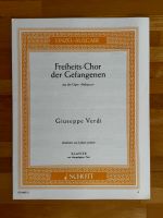 *NEU* Klaviernoten - Freiheits-Chor der Gefangenen, Nabucco Verdi Bayern - Neu Ulm Vorschau