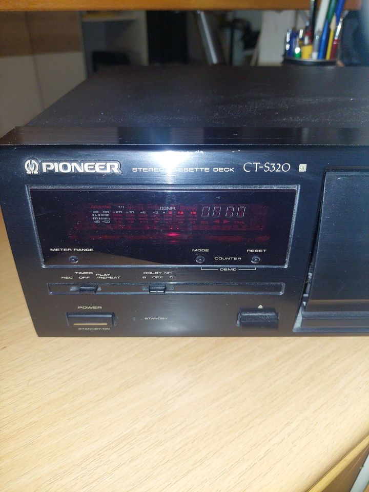 Pioneer   Cassetten-Deck  CT-S320    voll funktionsfähig in Völklingen