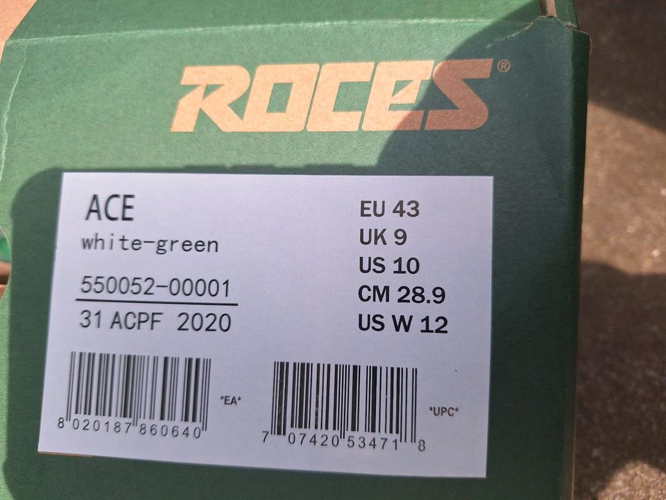 Herren Rollschuhe Marke "Roces" Gr. 43 in Halle
