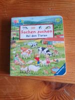 Kleines Papp-Bilderbuch "Sachen suchen - bei den Tieren" Nordrhein-Westfalen - Hürth Vorschau
