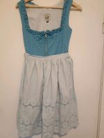 Original Steindl Dirndl mit Schürze hellblau Gr. 34 Tasche blumen Baden-Württemberg - Mannheim Vorschau