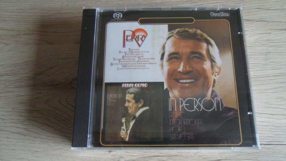 SACD Perry Como - Perry - Perry  Como In Person At The Hotel -NEU in Baltrum