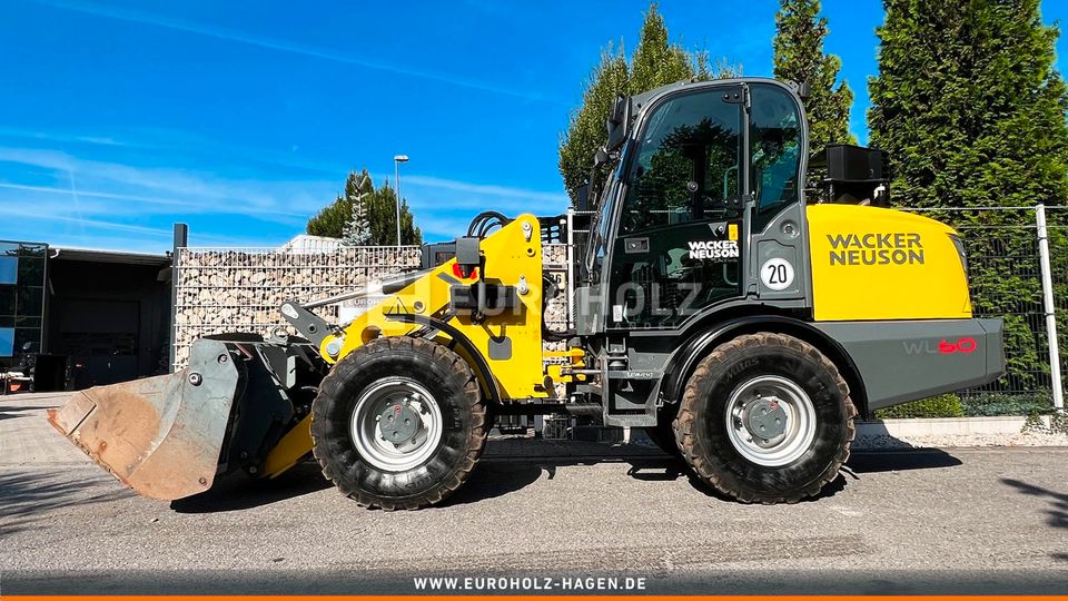 Wacker Neuson WL60 mit Klappschaufel nur 865 Bh, BJ 2019 Radlader in Hagen