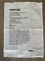 Geschirrtuch IKEA * sonst nur im Museum * Rezept * Köttbullar Baden-Württemberg - Tuttlingen Vorschau