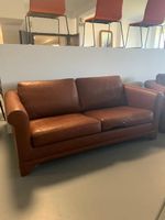 MACHALKE SOFA ADESSO 2,5-SITZER DICKLEDER ROTBRAUN Bayern - Aschaffenburg Vorschau