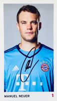 MANUEL NEUER handsignierte Autogrammkarte FC Bayern FCB 2015 2016 Nordrhein-Westfalen - Engelskirchen Vorschau