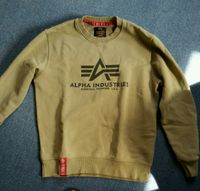 Alpha Industries  Pullover  Basic Sweater Größe S  olive Sachsen - Nünchritz Vorschau