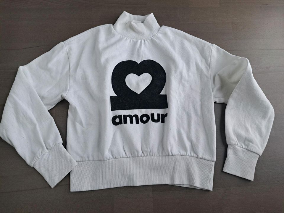 Pullover weiß,  amour, H&M. Gr XS in Münchberg