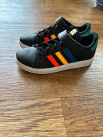 Kinder Schuhe Adidas schwarz, gelb, rot, grün Eimsbüttel - Hamburg Eidelstedt Vorschau
