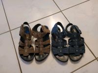 Sandalen Rieker Größe 36 braun und blau Bayern - Zell am Main Vorschau