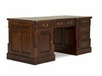 Schreibtisch Cambridge Leder grün 160x80 Mahagoni Partnerdesk NEU Thüringen - Ronneburg Vorschau