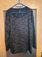 Langarmshirt Gr. L/44 C&A schwarz mit weiß durchzogen Brandenburg - Eberswalde Vorschau