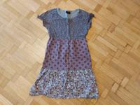 Gr. 38 Gina Sommerkleid, Strandkleid grau-lila Blumen Bayern - Schweitenkirchen Vorschau