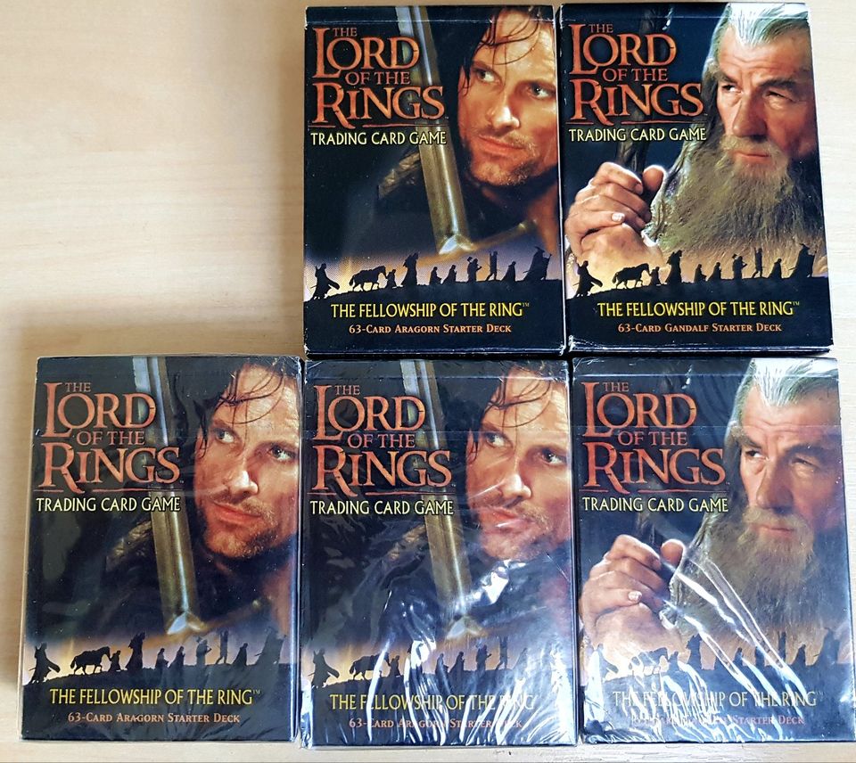 LotR Herr der Ringe Trading Cards Sammelkarten in Wartenberg