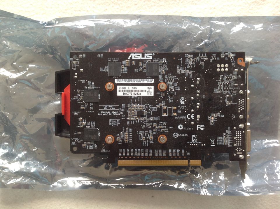 ASUS NVIDIA GeForce GTX 650 (1024 MB) Grafikkarte in Rudolstadt