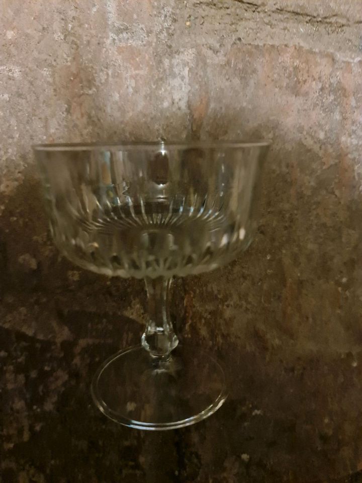 6er-Set #Kristallglas #Champagnergläser in Wertheim