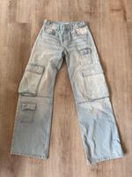 Bershka Denim Cargo Jeans Gr. 34 Köln - Rodenkirchen Vorschau