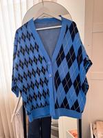 blau-marineblaue Strickjacke Baden-Württemberg - Ketsch Vorschau