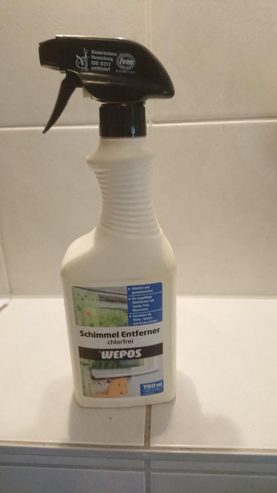 Schimmel Entferner & Hygiene Reiniger v. Wepos 750 ml Sprühflasch in Meißen