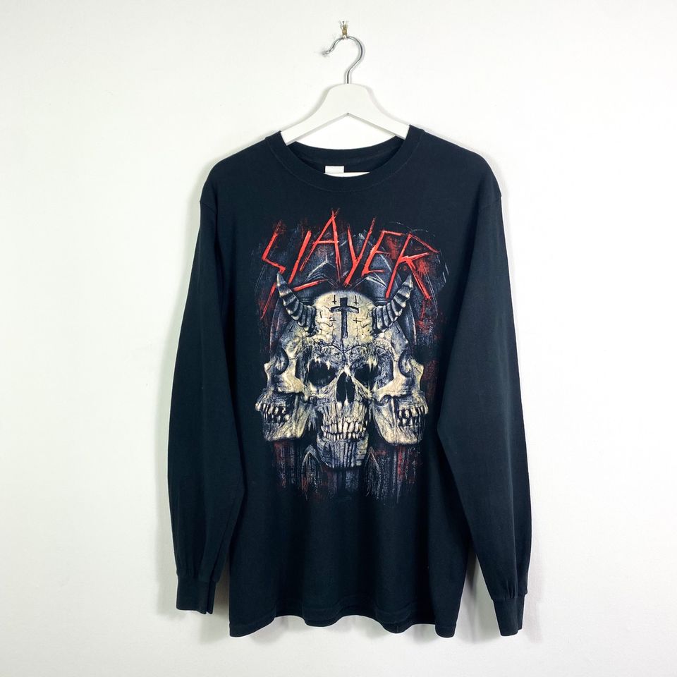 Vintage Slayer Longsleeve Gr.M/L Bandshirt 90er 90s y2k Retro in Gronau (Westfalen)