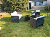Gartenmöbel 4 teilig Couch Sessel Sitzgarnitur Garten Polyrattan Nordrhein-Westfalen - Gladbeck Vorschau